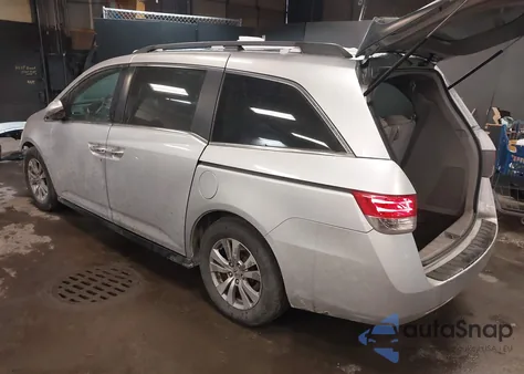 2015 Honda Odyssey Ex from USA, damaged, VIN 5FNRL5H49FB0H6776